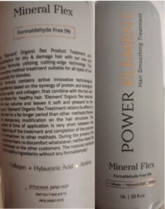 מוצר החלקת שיער החשוד כמזויף (משרד הבריאות)