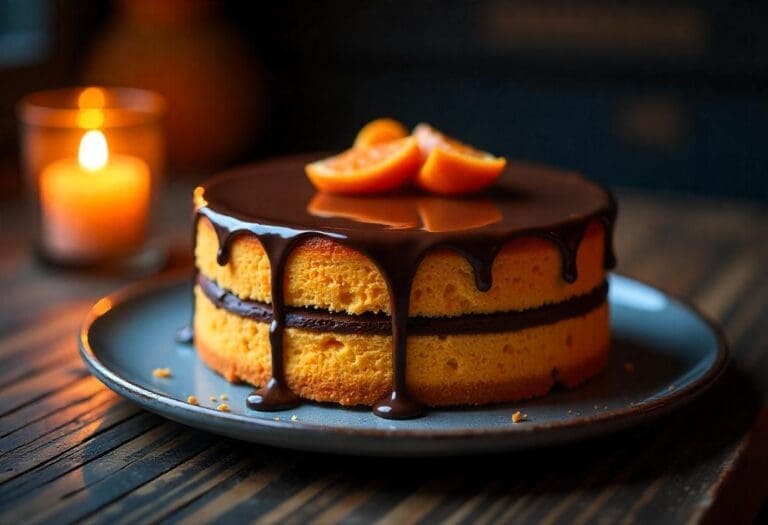 עוגת תפוזים ושקדים