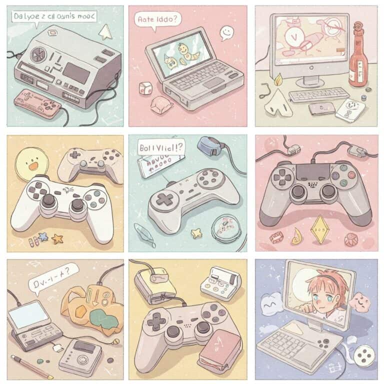 העולם הדיגיטלי של משחקי וידאו, עם גיימרים שקועים בעולמות וירטואליים.