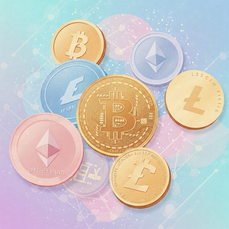 העולם הדיגיטלי משתנה במהירות, וטכנולוגיית הבלוקצ'יין מהווה חלק משמעותי משינוי זה. מטבעות דיגיטליים, כגון ביטקוין, את'ריום וריפל, הפכו לחלק בלתי נפרד מהנוף הפיננסי. הם מציעים יתרונות רבים על פני מטבעות מסורתיים, כגון שקיפות, אבטחה וניתנות להעברה מהירה. הקולאז' הזה מציג את מגוון המטבעות הדיגיטליים הקיימים. כל מטבע מיוצג על ידי סמל ייחודי שלו. הצבעים הבהירים והקלילים משקפים את אופי המטבעות הדיגיטליים. הקולאז' גם ממחיש את הפוטנציאל העצום של מטבעות דיגיטליים. הם יכולים לשמש לשליחת כסף, השקעות, תשלום עבור סחורות ושירותים ועוד. העתיד של מטבעות דיגיטליים נראה מבטיח, והם צפויים לשחק תפקיד חשוב יותר ויותר בחיינו.