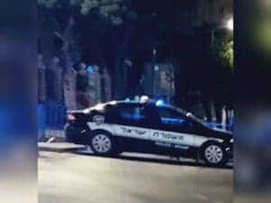 ניידת משטרה בירושלים