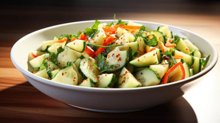 סלט חצילים בסגנון אסייתי