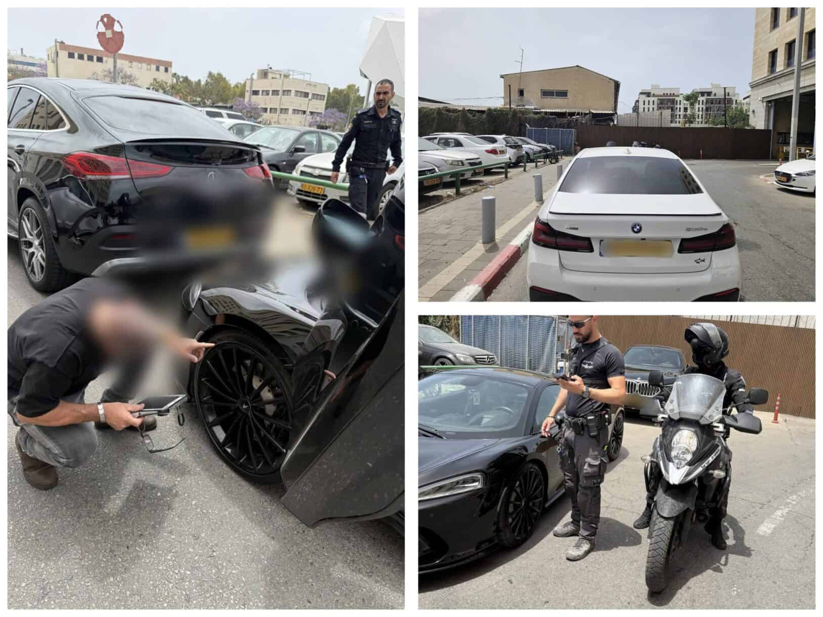 سيارات فاخرة تم ضبطها بعد انتشار فيديو يوثق القيادة المتهورة – فهل تكون القدس التالية؟