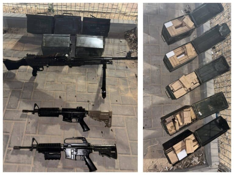 Stolen Israeli military weapons – a southern theft with dangerous implications for Jerusalem