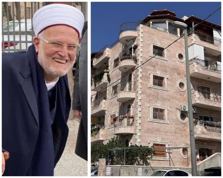 Sheikh Ikrima Sabri and the controversial building in East Jerusalem fr