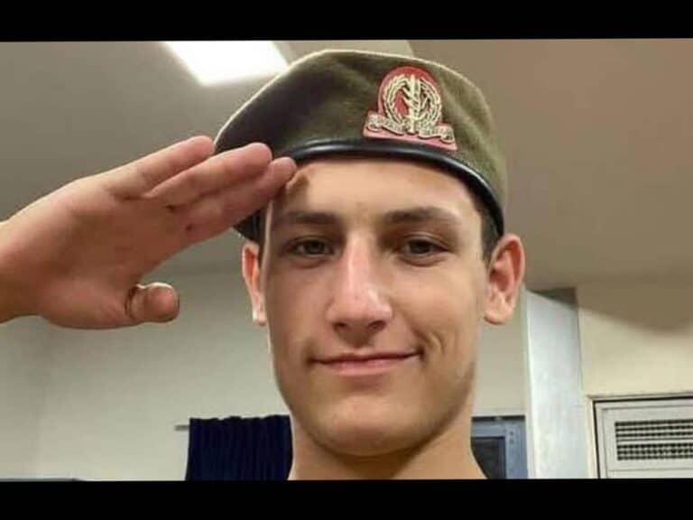 Portrait of Dan Philipson, lone soldier buried in Jerusalem