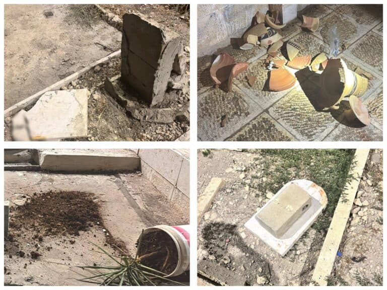 Graves vandalized by 14-year-olds near Jerusalem's Old City – a symbolic wound in a sacred space