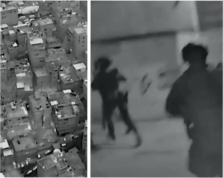 تسجيل يظهر مستعربي شرطة حرس الحدود في القدس يقتحمون مخيم شعفاط ويعتقلون مشتبهين بجريمة قتل عناتا
