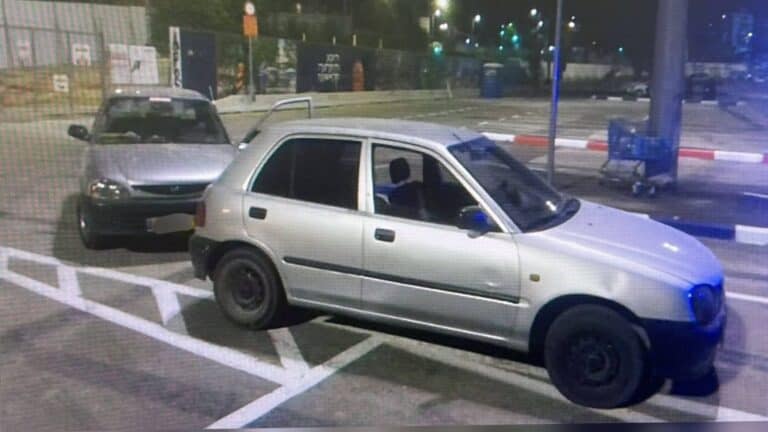 מרוצי לילה מסוכנים בחניון מתחם התחנה בירושלים, מתוך תיעוד וידאו