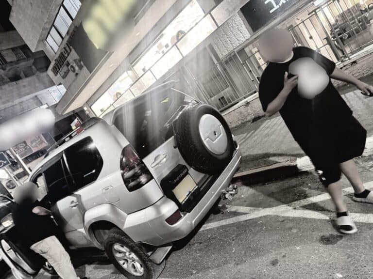 A 13-year-old boy was found driving alone in Beit Safafa, Baitulmaqdis, during a routine police patrol ms