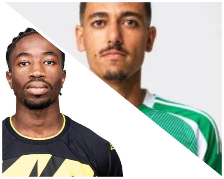 עילאי חג'ג' וסילבה קאני בעסקת החילופים בין בית"ר ירושלים למכבי חיפה שמציבה את בית"ר כמנצחת