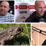 הנהלת הפועל ירושלים בכדורגל והצוות - זיו אריה, אורי שרצקי, שי אהרון ו"קרפד"