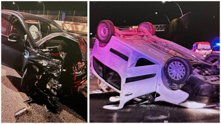 Kereta-kereta rosak teruk dalam kemalangan ketika kejaran di Baitulmaqdis, Oktober 2025