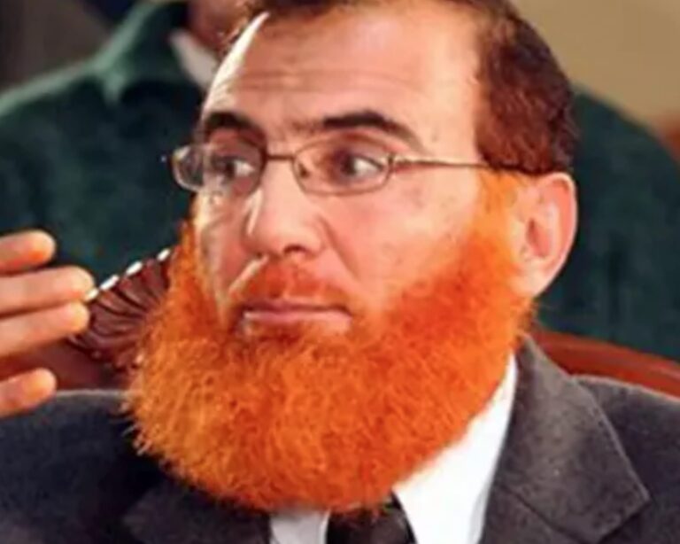 محمد حسن أبو طير، من أصول من بيت المقدس، خلال ظهور علني