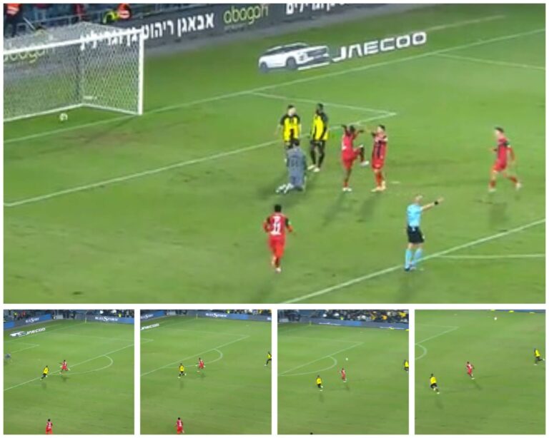 هدف التقدم ل هبوعيل القدس في الديربي (Screenshot - sport 1)