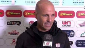 מאמן הפועל ירושלים זיו אריה