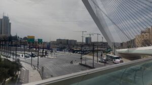 Ngã tư tại lối vào Jerusalem gần các dự án giao thông và phát triển đô thị được phê duyệt trong ngân sách mới