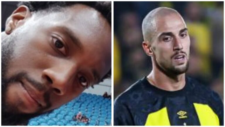 לוקה גדראני מבית"ר ירושלים וקאדין דינו קרינגטון מהפועל ירושלים