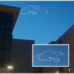 קווי יירוט בשמי ירושלים בזמן המלחמה עם איראן מעל מבנים בעיר