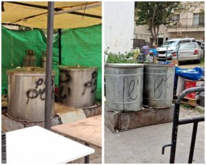 עמדות הגעלת כלים בירושלים לקראת פסח תחת אכיפה והנחיות בטיחות