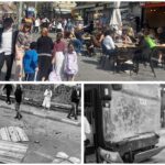 שגרה בבתי קפה בירושלים מול תיעוד נזקי לחימה בקריית שמונה