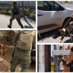 חילוץ כלבים מתנאים קשים במחנה שועפאט בירושלים במהלך פעילות כוחות