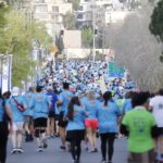 רצים במרתון ווינר ירושלים 2026 ברחובות העיר