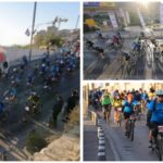 Des cyclistes participent à l’événement Sovev Jérusalem dans les rues de la ville