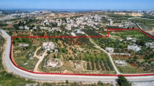 אזור עטרות וקלנדיה בצפון ירושלים, שבו מקודם פרויקט המתקן להשבת אנרגיה מפסולת