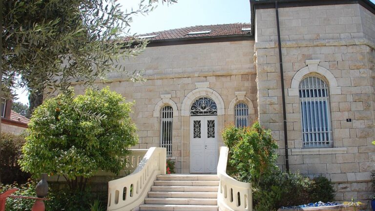 La Villa Katana historique dans le quartier de Talbiya à Jérusalem, vendue pour environ 45 millions de shekels