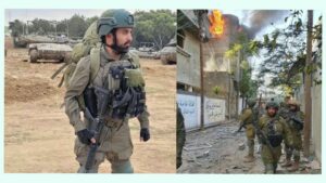 מתניה ג'רפי במהלך שירות מילואים בצה"ל לצד פעילות צבאית, על רקע התלונה שהוגשה נגדו בווייטנאם
