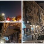 מרפסות זיזיות ישנות בבניין מגורים בירושלים