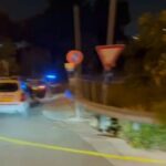 זירת הקטטה האלימה בצומת אורה בירושלים לאחר הגעת כוחות המשטרה