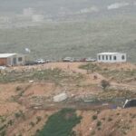 Shepherd outposts and structures in the Beit Iksa area northwest of Jerusalem