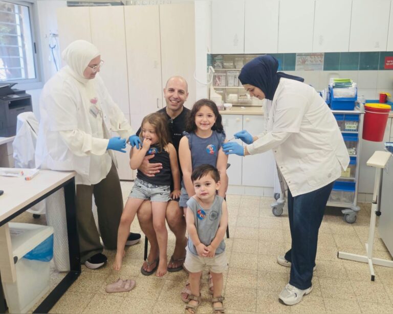 חיסוני שפעת במרפאת כללית בירושלים לקראת חורף 2026
