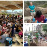 משפחות וילדים בפעילויות טבע, קהילה וסביבה במסגרת פסטיבל "ירוק בפנים ובחוץ" בירושלים