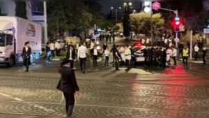 הפרת סדר במהלך הילולה בירושלים באזור הרחובות חיים בר-לב וזקס