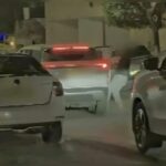 כלי רכב בזירת שוד היהלומן בבית שמש, סמוך לירושלים