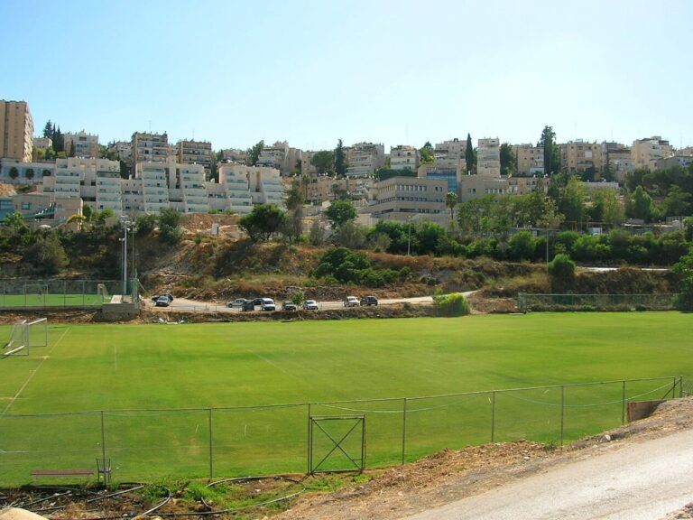 מגרשי האימונים של בית"ר ירושלים בבית וגן, שעל שטחם מתוכננת הקמת חלק מרובע החדשנות